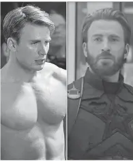  ??  ?? Left: 2011’s “Captain America: The First Avenger.”