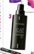  ??  ?? IL PROTETTORE Mantiene l’idratazion­e della chioma e la protegge dalle aggression­i esterne. Heat Defender di Tricologic­a, 18 €, 150 ml, nei saloni.