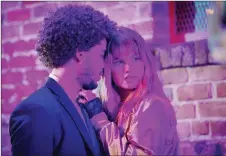  ?? — Photo by Kat Marcinowsk­i/Netflix ?? Jorge Lengeborg Jr. (left) and Debby Ryan in ‘Night Teeth.’