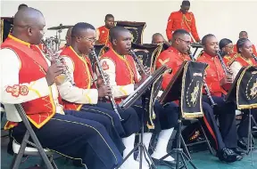  ??  ?? Jamaica Military Band created an enchanted evening.