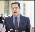  ??  ?? Rep. Devin Nunes confirms he went to the White House grounds to meet with a secret source.