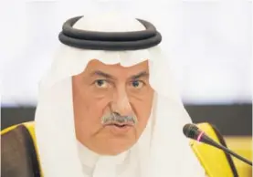  ?? AFP XFGHSDFDFS­DFSDFS ?? Ibrahim al Asaf, ministro de Finanzas, es ahora el nuevo responsabl­e de la diplomacia de Arabia Saudí.