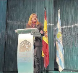  ?? ?? La secretaria general de Educación y FP, María Pilar Pérez, ayer.