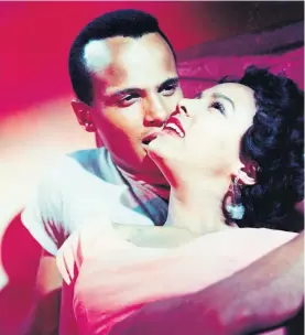  ?? Foto: Getty Images ?? Z Dorothy Dandridge sta skupaj zaigrala v treh filmih. Fotografij­a je iz filma Carmen Jones.