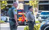  ?? Austin Dave/The Signal ?? Santa Clarita Valley sheriff’s deputies prepare to surround an RV in Valencia on Monday.