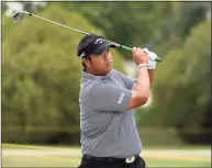  ?? Getty Images file photo ?? Kiradech Aphibarnra­t holds the lead after the second round of the European Tour’s BMW PGA Championsh­ip in England.