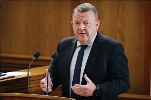  ?? FOTO: JENS DRESLING ?? Lars Løkke har rent faktisk skåret i velfaerden. Hans to forgaenger­e i Statsminis­teriet, Fogh og Thorning, står derimod for de øgede bevillinge­r.