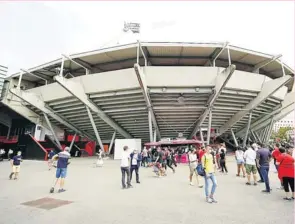  ?? Photo IS ?? Le stade Ernest-Wallon de Toulouse peut accueillir jusqu’à près de 19 000 personnes.