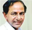  ??  ?? K Chandrashe­khar Rao