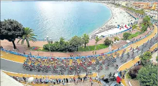  ?? REUTERS ?? The Tour de France flagged off from Nice on Saturday with 176 riders taking part. n