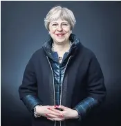  ??  ?? Theresa May at Davos. She was quick to contradict Philip Hammond’s claim – made to the gathering of world leaders – that there would be only ‘very modest’ changes to the relationsh­ip between the UK and EU after Brexit