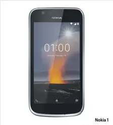  ??  ?? Nokia 1