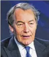  ?? RICHARD SHOTWELL / INVISION / AP 2016 ?? Journalist Charlie Rose has been fired by CBS over claims of unwanted sexual advances.