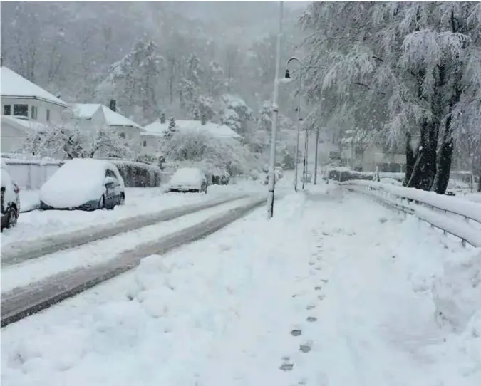  ?? ARKIVFOTO ?? Statsmeteo­rolog Bjart Eriksen i Metconsult varsler vinter og snø over Sørlandet neste uke.