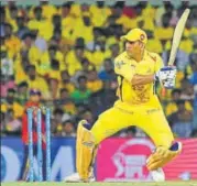 ?? AP ?? Increasing the number of big hits might serve MS Dhoni and Chennai Super Kings better in the IPL.