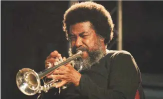  ?? TOM BEETZ CC WIKIMEDIA ?? Wadada Leo Smith incline fortement vers le free jazz et la musique contempora­ine.