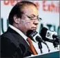  ?? XINHUA/TNS ?? Trump told Pakistani Prime Minister Nawaz Sharif that he was a “terrific guy.”