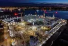  ?? March. Photograph: Peter Byrne/PA ?? An aerial view of Everton’s new stadium from 7