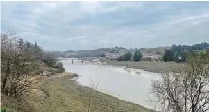  ?? PHOTO OUEST-FRANCE ?? Autour du petit port de Notre-Dame-du-Guildo, la balade surplombe l’Arguenon.