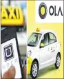  ??  ?? According to the rules, app-based taxis will not be allowed to ply within the Mumbai etropolita­n Region on a national tourist permit. Obtaining local permits would cost private taxi drivers and owners 10 times more than what it would cost drivers of...