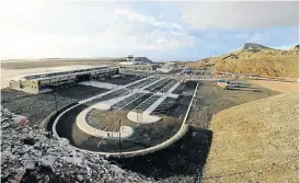  ?? Picture: BASIL READ ?? UNFORESEEN PROBLEMS: St Helena airport has yet to be officially opened