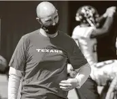  ?? Brett Coomer / Staff photograph­er ?? Jack Easterby’s influence within the Texans’ organizati­on shows no signs of dissipatin­g.