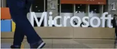  ?? JEFF CHIU/THE ASSOCIATED PRESS FILE PHOTO ?? With sales of computers sliding, Microsoft’s CEO has been working to make the firm less dependent on its flagship Windows operating system.