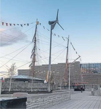  ??  ?? The V&amp;A Museum in Dundee, a city set to receive government funding under the Tay Cities Region Deal