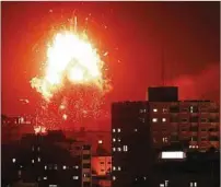  ?? ?? GAZA. En 11 días de mayo lanzó 4.400 cohetes sobre Israel.