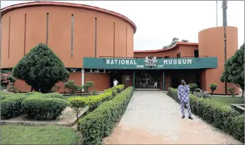  ??  ?? The national museum in Benin City, Edo state, Nigeria.