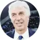  ?? MOSCA ?? Gian Piero Gasperini, 61 anni allenatore Atalanta