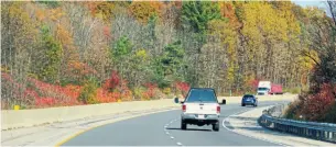  ?? KHAIRIL JUNOS DREAMSTIME ?? Highway 401 can be very serene and calming — after you get away from Toronto, of course.