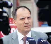 ?? KRISTINA ŠTEDUL FABAC/PIXSELL ?? Ministar Dobrović prozvao kolegu Tomislava Tolušića