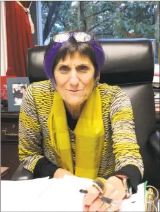  ?? Dan Freeman / Hearst Connecticu­t Media ?? Rep. Rosa DeLauro, D-Conn., in her Washington, D.C., office on Thursday.