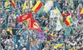  ?? REUTERS ?? Turkey is also furious at Germany after Kurds held a march in Frankfurt, carrying symbols of Kurdistan Workers Party, which has battled the Turkish state for over three decades.