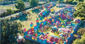  ?? THE BIG BOUNCE AMERICA ?? Due in Virginia Beach June 14-16: “The World’s Biggest Bounce House.”