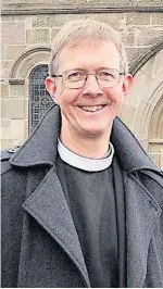  ??  ?? New chapter Rev Peter Donald outside Cairnlea Church