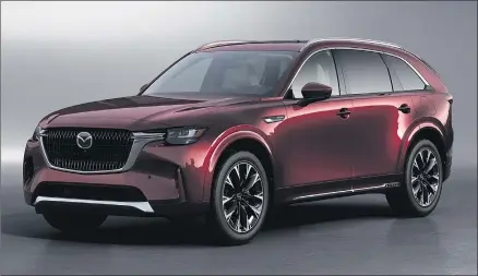  ?? ?? UPGRADE:
Mazda’s new seven-seater is said to offer a ‘new level of family luxury and premium design’.