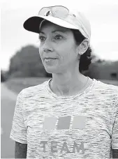  ?? Kristen Norman/Chicago Tribune/TNS ?? Leesa Drake poses for a portrait on The 606 before a morning run on Sept. 30 in Chicago. Drake ran her 102nd marathon Oct. 7.