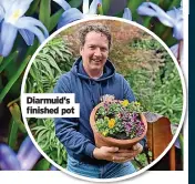  ?? ?? Diarmuid’s finished pot