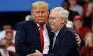  ?? Yuri Gripas/Reuters ?? Trump and McConnell at a rally in Lexington, Kentucky, in November 2019. Photograph: