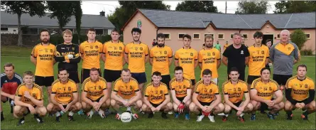  ??  ?? The Listowel Emmets that defeated An Ghaeltacht in the County Football League Group 4 final played in Blennervil­le. Photo by Domnick Walsh