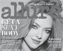  ?? CONDÉ NAST ?? Amanda Seyfried will play Linda Lovelace in an upcoming biopic.