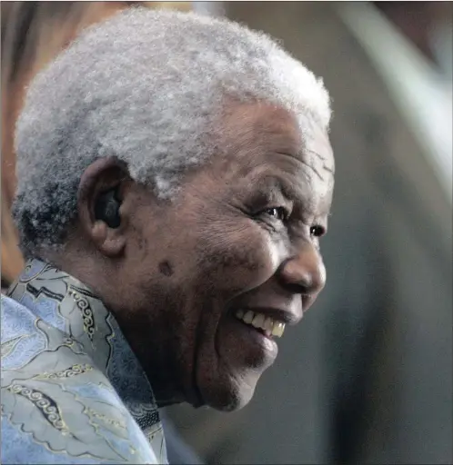  ?? Picture: THEMBA HADEBE ?? Late former president Nelson Mandela’s charisma is still widely missed.