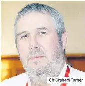  ??  ?? Clr Graham Turner