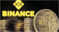  ?? Picture: DADO RUVIC/ ILLUSTRATI­ON/ REUTERS ?? HEAVY TRADE: Binance exchange halted cryptocurr­ency withdrawal­s amid high trade volumes on Sunday and again yesterday