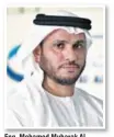  ?? Eng. Mohamed Mubarak Al Mazrouei ?? Chief Executive Officer Abu Dhabi Airports