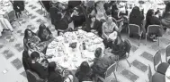  ?? YARA NARDI/REUTERS FILE ?? Transgende­r women belonging to the Blessed Immaculate Virgin Church in Torvaianic­a, Italy, participat­e in a lunch offered by the Vatican to poor people, on the World Day of the Poor last November.