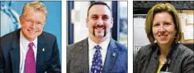  ??  ?? Matt Graybill is vice president for human resources at Dayton Children’s Hospital. Ben Goodstein is vice president of ambulatory services at Dayton Children’s Hospital. Karen Braun was director of ambulatory services for Dayton Children’s Hospital.