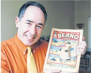  ??  ?? A rare first edition of the Beano in a 1999 auction.